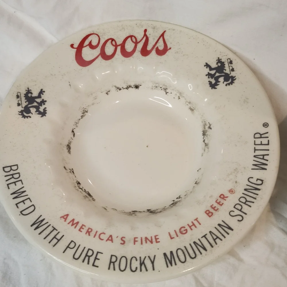 Coors Vintage Ashtrays (3)